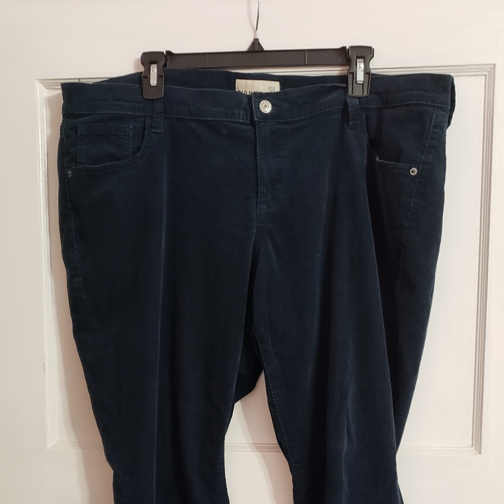 Corduroy Navy Blue Pants